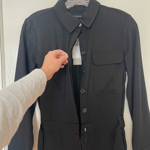 Banana Republic Black Utility Jumpsuit - Picture 4 of 4